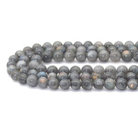 Genuine Purple Labradorite, 6mm/8mm/10mm Round Smooth Beads, Sku#U1622