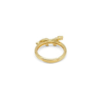 Thin Leopard Panther Adjustable Ring, Sku#LX294
