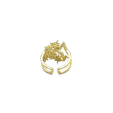 Gold Multi Stars North Star Adjustable Ring, Sku#LX328