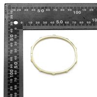Thin Gold Silver Stud Stacking Bracelet, Sku#LX339