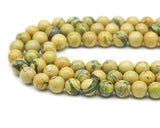 Natural Muscovite Round Smooth Beads, Sku#U1315