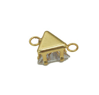 CZ Triangle Connector, Sku#Y644