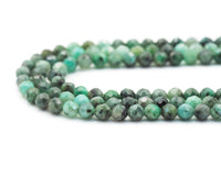 Genuine Emeral Round Faceted Beads, Sku#U1427