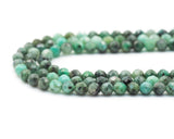 Genuine Emeral Round Faceted Beads, Sku#U1427