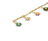 Daisy Flower Chain By Yard/Choker Necklace, sku#LS20