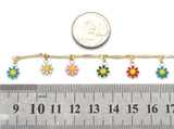 Daisy Flower Chain By Yard/Choker Necklace, sku#LS20