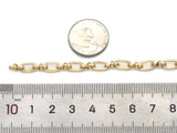 Quality Fancy Oval link chain by yard, sku#LS32