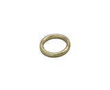 Gold/Silver Thick Round Ring, Chain Link, Sku#LX135