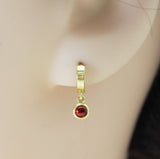 Cute Huggie Pearl Earring, Minimal earrings,sku#Y761