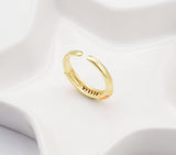Enamel Gold Colorful Snake Scales Patten Ring, Sku#JL156