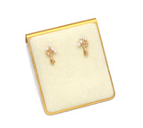 Dainty Pearl Branch Stud Earrings, Sku#ZX118