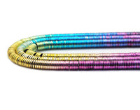 Rainbow Hematite Heishi Beads, 3mm/4mm/6mm hematite beads, sku#S149