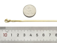 Dainty herringbone Chain Necklace, sku#B336