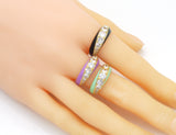 Diamond Enamel Ring, Sku#X355