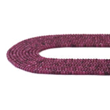 Genuine Ruby Faceted Rondelle Beads, Sku#U1690