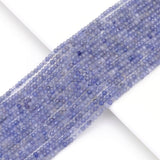 2x3mm Genuine Tanzanite Faceted Rondelle Beads, Sku#U1699