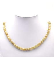 Genuine High Quality Yellow Lepidolite Round Smooth Beads, 8mm/10mm/12mm, Sku#U1448
