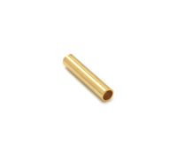 18k Gold Tube Spacer Beads, Sku#ZX123
