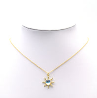 Moonstone Sun Charm, Sku#F1522