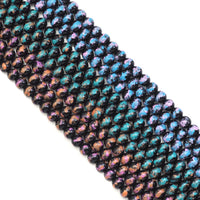 Colorful Hematite Round Smooth Beads, Sku#S157