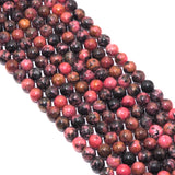 Genuine Brazil Rhodochrosite Round Smooth Beads, 6mm/8mm/10mm, Sku#U1497
