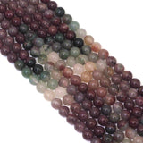 Genuine Rainbow Agate Round Smooth Beads, 6mm/8mm/10mm, Sku#U1500