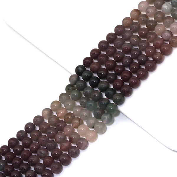 Genuine Rainbow Agate Round Smooth Beads, 6mm/8mm/10mm, Sku#U1500