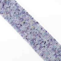 Genuine Fluorite Faceted Cube Beads, 2.5mm, Sku#U1542