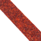 Genuine Red Agate Faceted Cube Beads, 2.5mm, Sku#U1548