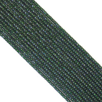 Green Goldstone Faceted Rondelle Beads, 2x3mm, Sku#U1634