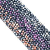 New!!! Mystic Fire Agate Round Faceted Beads, Sku#U1761