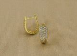 CZ Earring, Sku#Y610