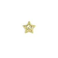 Multicolor CZ Puffy Star Charm, Sku#ZX161