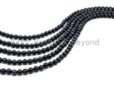 High Quality Natural Blue Tiger Eye Round Beads, 4mm-20mm Round Beads, Blue Tiger Eye Gemstone Beads, 15inch Full strand, SKU#U64