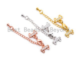 Double loops lobster Clasp for bracelet Necklace, 29x10mm, SKU#H101