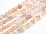 Quality Natural Morganite beads,11-15mmm Teardrop Light Pink Blue Gemstone Beads, 15.5inch strand, SKU#U160