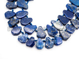 Quality Natural Lapis beads,15-19mm,Heart Shape/ Teardrop Shape Top drill Gemstone Beads, 15-16inch strand, SKU#U161