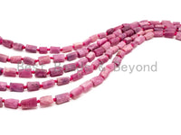 Quality Natural Ruby Beads Strand,8-11mm Ruby Tube beads,Natural Gemstone Beads,1 5.5inch strand, SKU#U170