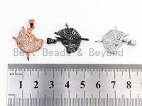 CZ Micro Pave Dancing Girl Pendant, Cubic Zirconia Ballerina Dancer Pendant for Necklace Bracelet Earrings Making, 21x24mm,sku#Y41
