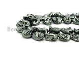 Natural Mother of Pearl baroque beads, 15-21mm, Olive Green Irregular shape MOP Gemstone Beads, 16inch strand, SKU#T111