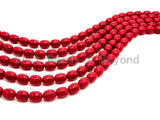 Red Natural Mother of Pearl beads,15x12mm Pearl Carved Oval beads, Loose Oval Smooth Pearl Shell Beads, 16inch strand, SKU#T91