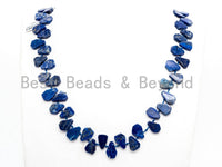 Quality Natural Lapis beads,15-19mm,Heart Shape/ Teardrop Shape Top drill Gemstone Beads, 15-16inch strand, SKU#U161 BestbeadsbeyondUS