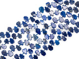 Quality Natural Lapis beads,15-19mm,Heart Shape/ Teardrop Shape Top drill Gemstone Beads, 15-16inch strand, SKU#U161