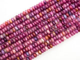 Top Quality Natural Ruby Faceted Rondelle Beads, 3x5mm/4x6mm/6x9mm Ruby Gemstone Beads,15.5" Full Strand,SKU#U183 Bestbeads&Beyond