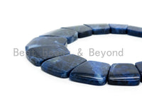 Quality Natural Sodalite Graduated 17-35mm Trapezoid Beads Strand, Natural Sodalite Gemstone Beads, 1 strand,sku#U220 BestbeadsbeyondUS