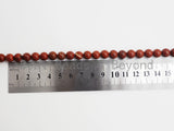 Natural Smooth Round Red Creek Jasper beads, 4/6mm/8mm/10mm Natural Red Gemstone beads, Natural Red Jasper Beads, 15.5inch strand, SKU#U243