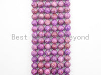 Smooth Round Africa Turquoise beads, 6mm/8mm/10mm/12mm Purple Gemstone beads, Africa Turquoise beads, 15.5inch strand, SKU#U266