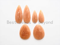 Natural Brown Moonstone Teardrop Shaped Pendant, Pink Peach Brown Teardrop Beads, Loose Gemstone Pendant, 15x35mm/20x50mm/30x40mm, SKU#U269