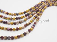 Natural Smooth/Faceted Round Mookaite beads, 4mm/6mm/8mm/10mm Mookaite Beads, SKU#U399