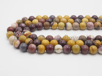 Natural Smooth/Faceted Round Mookaite beads, 4mm/6mm/8mm/10mm Mookaite Beads, SKU#U399